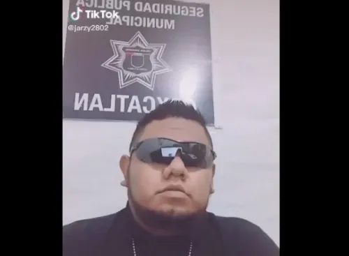 Ventilan a policía tik toker de Coxcatlán que presume ser mujeriego