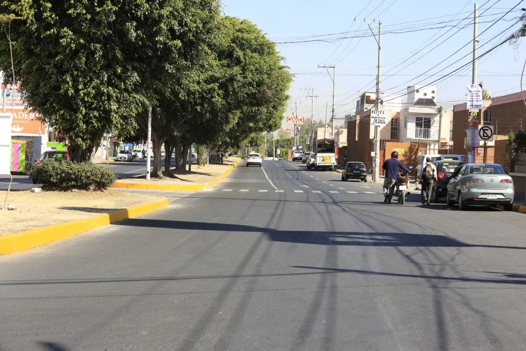 Reinaugura Ayuntamiento de Puebla la avenida 14 Sur tras rehabilitación integral