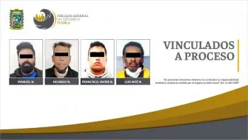 FGE procesa a cuatro hombres por posesión de droga