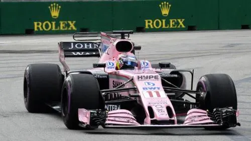 Checo Pérez logró su tercer Top 5 de la temporada en GP de Singapur