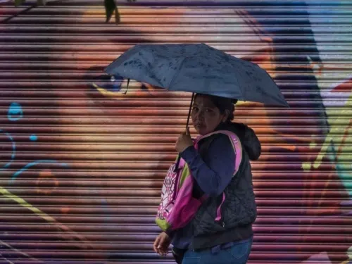 ¡Aguas! Se esperan lluvias en el sureste del país
