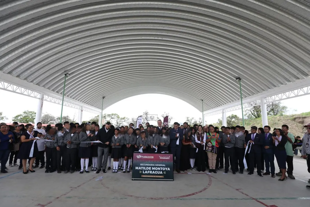 Ayto Pue Techado Secundaria Matilde Montoya Lafragua