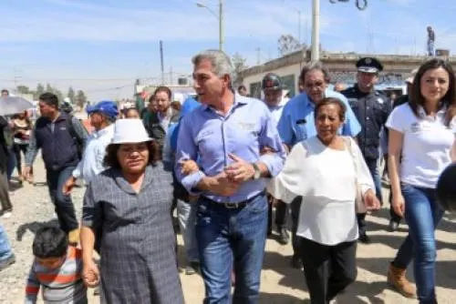 Tony Gali y Luis Banck supervisan obras del bulevar y puente Carmelitas