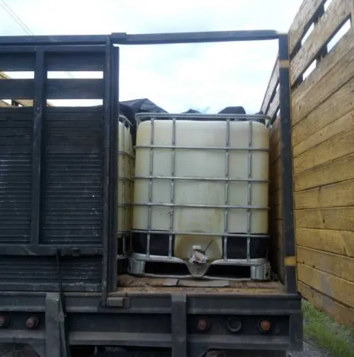 Recupero SSP cinco camionetas que transportaban hidrocarburo robado