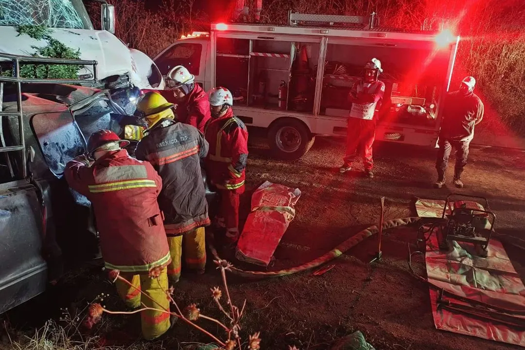 Accidente Choque Calpan