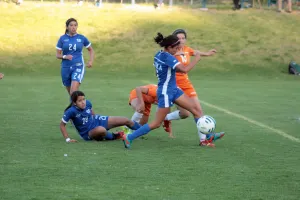 Borregos Puebla femenil en final de futbol de Conadeip