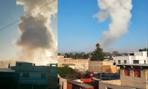 Explota polvorín en Tultepec; deja dos muertos