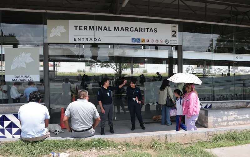 Muere hombre en plena estación de la RUTA y genera movilización policial