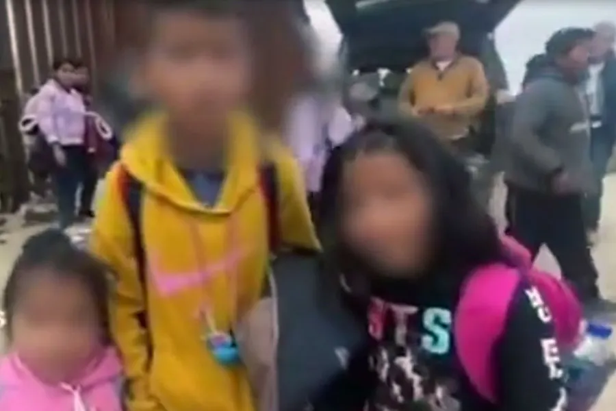 Niños migrantes de Atlixco/ Foto: Captura de Pantalla