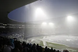 Intensa lluvia obliga a suspender juego que ganaba Pericos