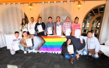 Fomenta Gobierno de Puebla espacios para comunidad LGBTTTIQ+ indígena