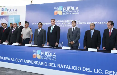 Encabeza RMV ceremonia del natalicio de Benito Juárez
