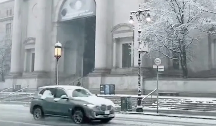 nieve en Nueva York