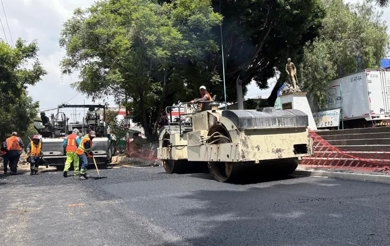 Avanza Ayuntamiento de Puebla con rehabilitación vial en avenida 11 Oriente