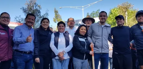 Participa San Pedro Cholula en trabajos de mejora de la ruta Quetzalcóatl