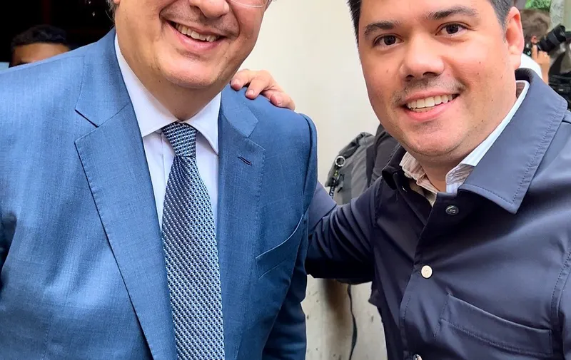 Jaime Natale y Marcelo Ebrard