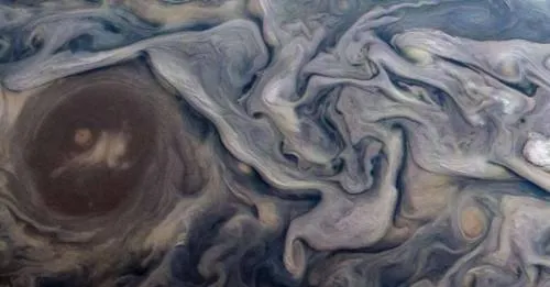 NASA toma nuevas imágenes de la atmósfera de Júpiter