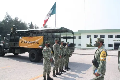 Hospital Militar Regional de Puebla ya atiende casos Covid-19: Barbosa