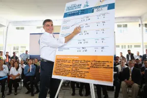 Tony Gali escucha a ciudadanos de Tehuacán y la Sierra Negra