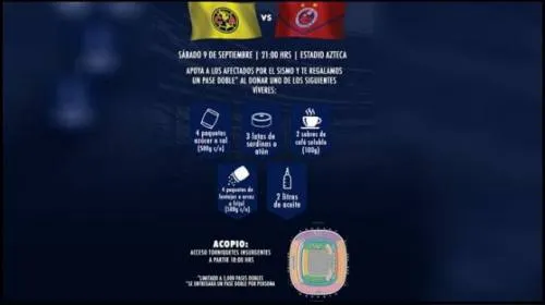 Estadio Azteca, centro de acopio: América intercambiará pases