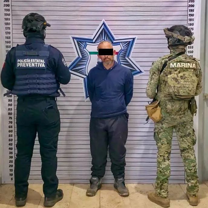 Recaptura SSP a masculino evadido del Centro Penitenciario de San Pedro Cholula
