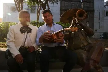 Eduardo Rivera entrega rehabilitación del Parque de Santa Inés