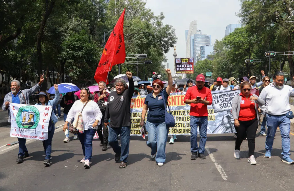 CNTE levanta plantón en CDMX tras 19 días; Sección 22 de Oaxaca inicia repliegue y reorganización