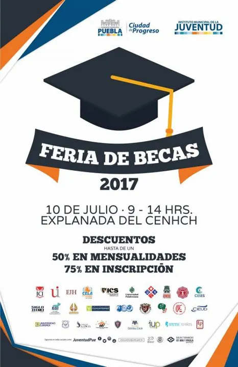 El ayuntamiento de Puebla invita a jóvenes a participar en la Feria de Becas