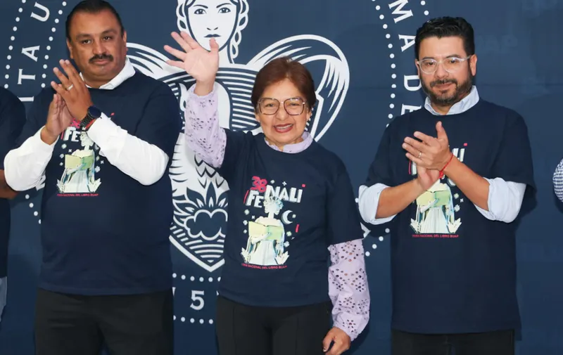 Lilia Cedillo inaugura la Fenali BUAP 2025 con más de 500 actividades y 135 editoriales
