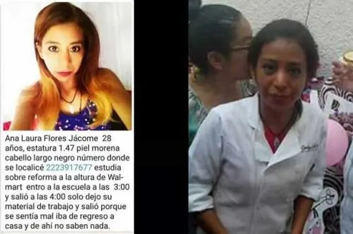 A 4 días de su desaparición, continúa la búsqueda de estudiante de repostería en Puebla