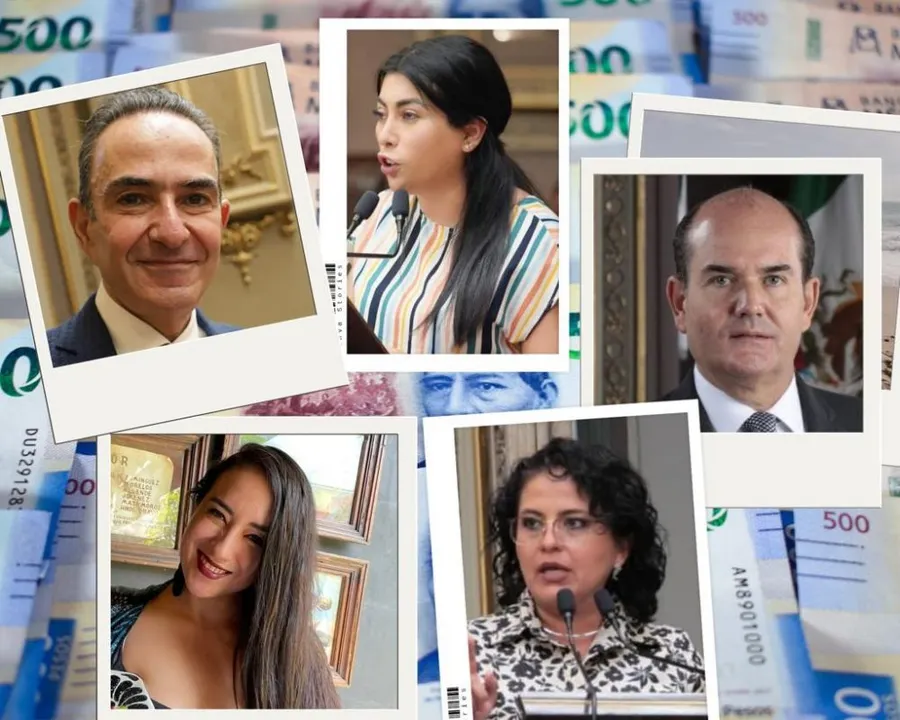 Exhiben y reclaman a diputados que aprobaron aumento a las tarifas del agua en Puebla