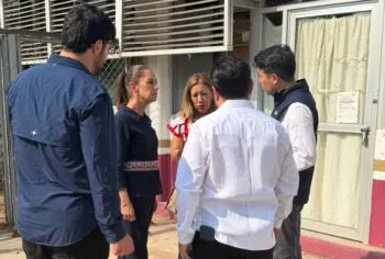 “Se atiende a todos”: Sheinbaum visita a heridos tras descarrilamiento del Tren Interoceánico