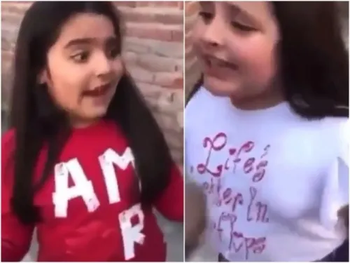 ´Finjo ser tu amiga´: niñas se enfrentan en épica batalla de rap