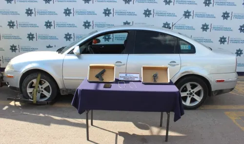 Detuvo Policía Municipal de Puebla a dos hombres por robo a refaccionaria