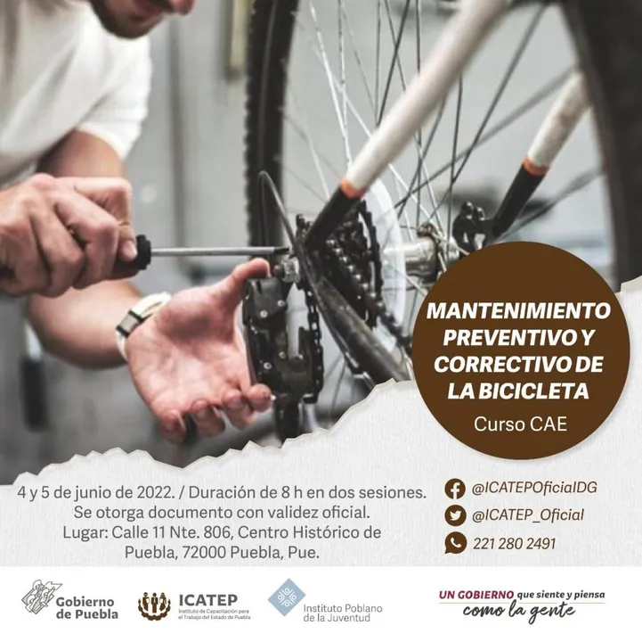 Promueve ICATEP movilidad segura con curso para ciclistas