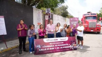 Arranca gobierno municipal de Puebla rehabilitación vial en avenida 33 Poniente