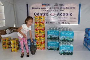 Disponibles en la capital 19 centros de acopio para damnificados
