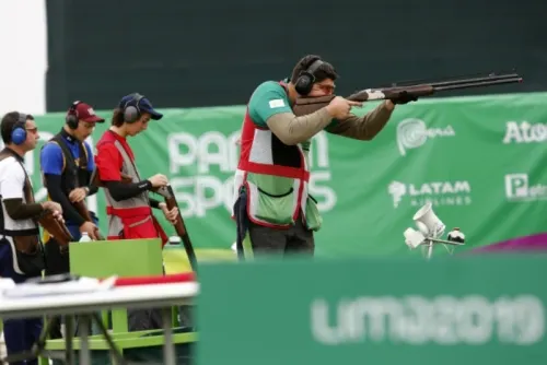 Mexicano Jorge Orozco logra puntaje perfecto en tiro durante Panamericanos Lima 2019
