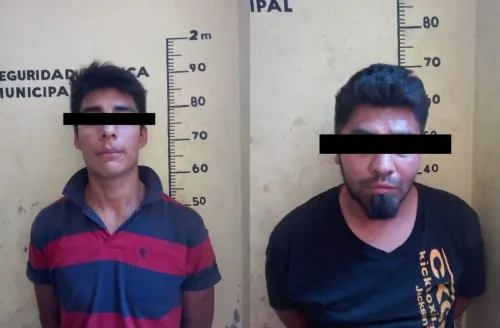 Riña deja dos personas heridas y dos detenidas en Izúcar de Matamoros