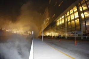 Desalojan Arena Ciudad de México por falla en planta de luz ante juego de NBA