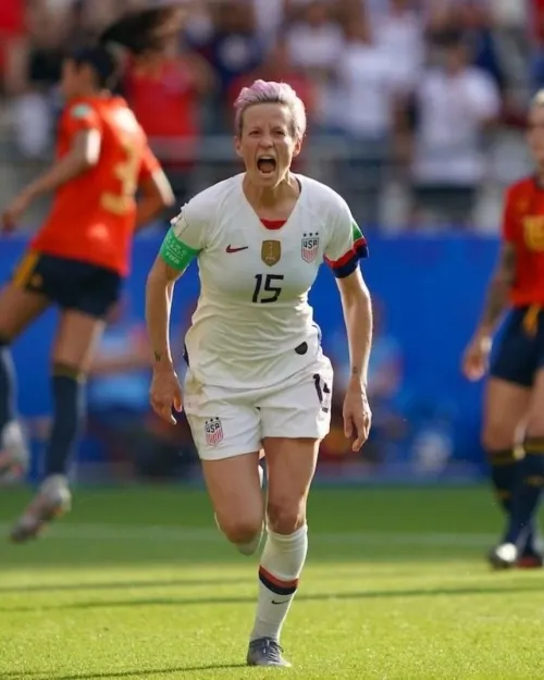 Megan Rapinoe un icono más allá del fútbol