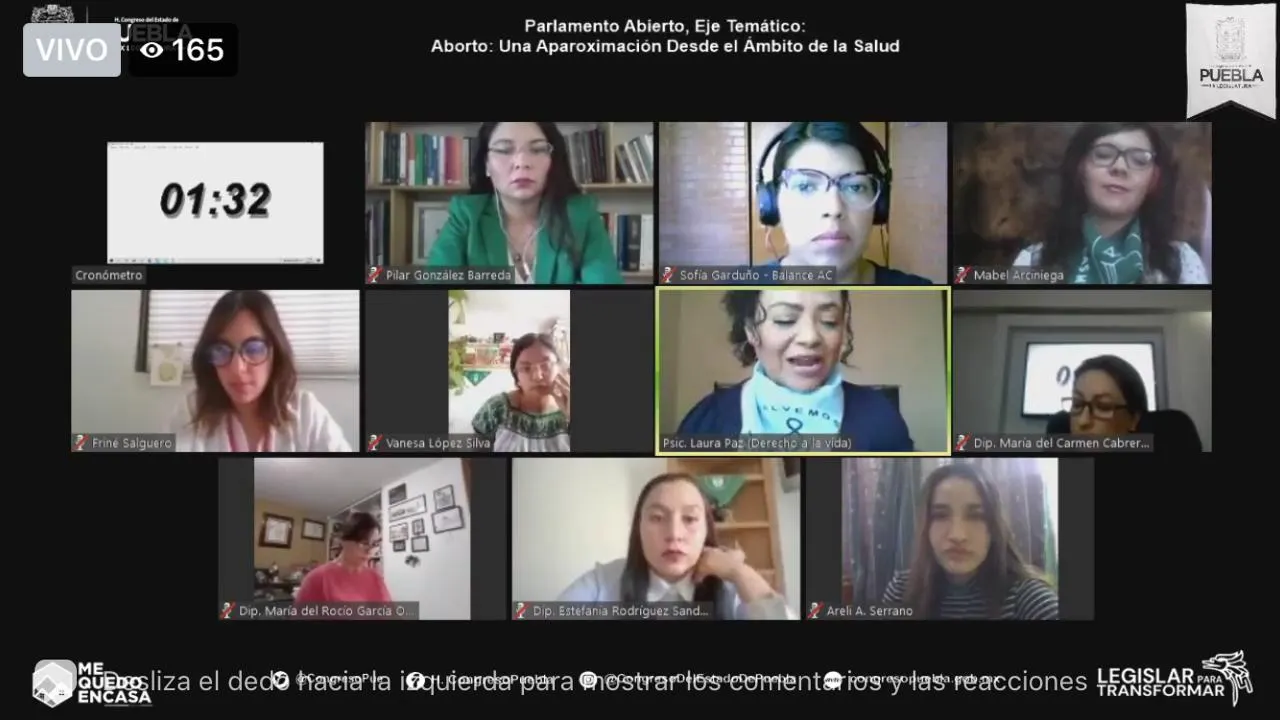 Promueve el diálogo Parlamento Abierto sobre Derechos Sexuales, Reproductivos y Aborto Legal de la LX Legislatura