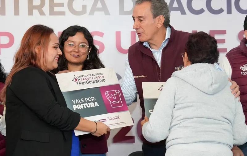 Impulsa Ayuntamiento de Puebla mejoras en unidades habitacionales con Presupuesto Participativo