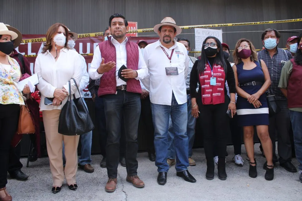 Procederán penalmente contra militantes de Morena que irrumpieron sede del CEE