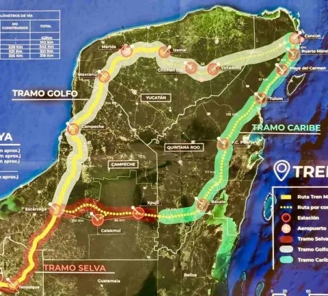 Obtiene consorcio liderado por Grupo México licitación de tramo de Tren Maya