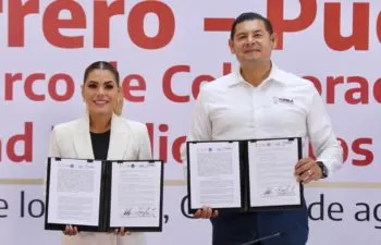 Firman Puebla y Guerrero convenio para la construcción de la paz en zona limítrofe