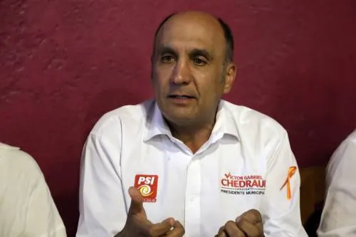 Niega Víctor Chedraui que magistrado del TEEP enfrente problemas por candidatura de su hijo