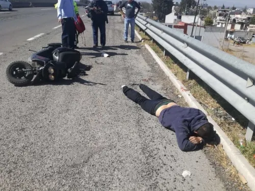 Ministeriales balean a delincuente que quiso asaltarlos en la México-Puebla