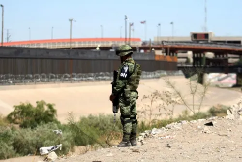GN entra a asegurar migrantes por falta de agentes del INM