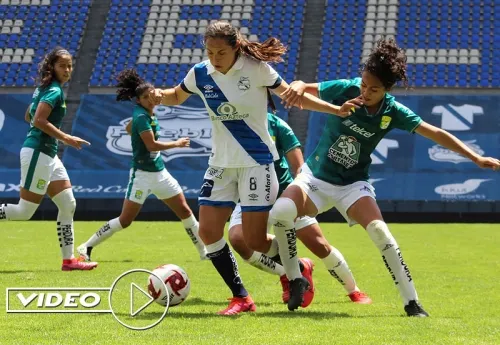Puebla Femenil dejó ir vivo a las Esmeraldas del León